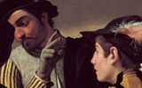 Caravaggio, I Bari,1595 - 1596 | Olio su tela, 90 x 112 cm |Kimbell Art Museum, Fort Worth (Texas) |  2010. Kimbell Art Museum, Fort Worth, Texas