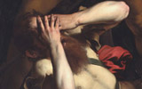 Caravaggio, Conversione di Saulo, 1600  1601 | Olio su tela, 237 x 189 cm | Collezione privata, Roma