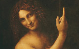 Leonardo da Vinci, Saint John the Baptist, oil on wood, Paris, Muse du Louvre