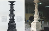 Giambattista Piranesi, Candelabro, oggetto realizzato da Factum Arte