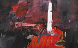 Adriano Piazzesi, serie grandi tempere 1963, tempera, coll. privata, cm 100x70