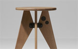Jean Prouv (ried. by G-Star RAW), Tabouret Solvay - Collezione Prouv RAW,  1941, by Vitra