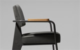 UJean Prouv (ried. by G-Star RAW), Fauteuil Direction - Collezione Prouv RAW,  1951, by Vitra