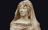 Lorenzo Bartolini, Madame de Stael, 1822-23, gesso, Firenze, Galleria dell'Accademia