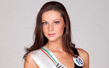 Miss Italia 2011 a Montecatini Terme: le 5 Miss toscane ammesse alle finali nazionali del concorso  | Michela Albiani, 20 anni di Arezzo, con la fascia di Miss Toscana, che garegger con il numero 10