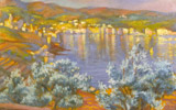 Salvador Dal, Paesaggio di Cadaqus, 1921 circa, Collezione privata