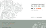 Paolo Ulian / Il Marmo tra Classicit e Contemporaneit / Galleria Il Castello, via Brera 16 Milano / 12-17 aprile 2011 | for LE FABLIER