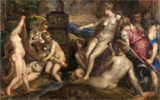 Titian, Diana and Callisto, 1556-9. Bought jointly by the National Gallery and National Galleries of Scotland with contributions from the National Lottery through the Heritage Lottery Fund, the Art Fund, The Monument Trust and through private appeal and bequests, 2012 © National Galleries of Scotland | Metamorphosis: Titian 2012, London - The National Gallery, Sainsbury Wing, 11th july - 23rd september 2012