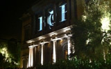 Villa Favard illuminata con l'acronimo di The Business of Fashion - BOF | PITTI UOMO 82 & PITTI IMMAGINE W_WOMAN PRECOLLECTION 10 | Firenze, Fortezza da Basso 19-22 giugno 2012