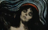Una delle opere [Munch] esposte alla mostra Bellezza Divina. Tra Van Gogh Chagall e Fontana | Palazzo Strozzi, Firenze, > 24 Gennaio 2016