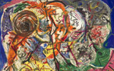 Una delle opere esposte alla mostra Da Kandinsky  a Pollock. La grande arte dei Guggenheim | Palazzo Strozzi - Firenze, > 24 luglio 2016