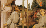 Bartolomeo della Gatta<br>(Piero di Antonio Dei detto, Firenze, 1448 - Arezzo, 1502)<br>San Francesco riceve le stimmate<br>1486-1487<br>Tavola<br>Castiglion Fiorentino, Pinacoteca Comunale