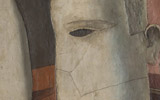 Carlo Carrà (Quargnento 1881-Milano/Milan 1966), Il gentiluomo ubriaco/The Drunken Gentleman, 1916 | olio su tela/Oil on canvas, cm 60 x 45  | Collezione privata / Private collection
