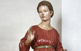 Francesco di Valdambrino, Annunciazione - Madonna Annunciata, Asciano, Museo di Palazzo Corboli