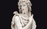 G. Rustici, Saint John the Baptist, glazed terracotta, Boston, Museum of Fine Arts