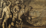 Francesco Curradi, Ritirata di Caudebec, 1610, olio su tela, Firenze, Depositi Gallerie