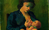 Giulio Turcato, Maternità, 1942, Olio su tela, 78x61 cm, Collezione della Fondazione di Venezia
