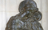 G. Rustici, Madonna con Bambino (Madonna di Fontainebleau), bronzo, Parigi, Museo del Louvre