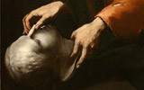 Salvator Rosa (1615-'73), Allegoria del Tatto, olio su tela (133 x 98 cm.) | Oggetto d’arte antica esposto alla mostra Le Stanze del Collezionista da Campobasso