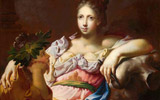Francesco Conti (Firenze, 1682-1760), Allegoria della scultura, olio su tela (cm 135,5 x 101,5) | Dipinto esposto alla mostra Le Stanze del Collezionista da Santa Lucia Antichità - Firenze