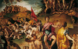 Pontormo (Jacopo Carucci; Pontorme, Empoli 1494.Florence 1557) Martyrdom of the Ten Thousand, 1529.30 oil on panel; 65 x 73 cm. Florence, Palazzo Pitti, Galleria Palatina, inv. 1912 no. 182