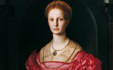 Bronzino (Agnolo di Cosimo; Monticelli, Florence 1503.Florence 1572), Portrait of Lucrezia Panciatichi 1541.5, oil on panel; 102 x 83.2cm. Florence, Galleria degli Uffizi, inv. 1890 no. 736
