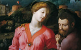 Bronzino (Agnolo di Cosimo; Monticelli, Florence
1503.Florence 1572), Holy Family with St John (Panciatichi Madonna), 1538.40, oil on panel; 116.5 x 93.5 cm Florence, Galleria degli Uffizi, inv. 1890 no. 8377