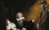 John Henry Fussli, Amleto e il fantasma del padre, 1793, oil on canvas, cm 165 x 134, Fondazione Magnani Rocca (Mamiano di Traversetolo - Parma)
