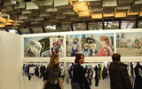 Un'immagine dello stand di Artigli Girl e CR 68 durante Pitti Immagine Bimbo 72, Firenze, Fortezza da Basso, 20-22 gennaio 2011