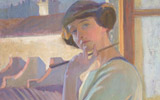 Chaplin Elisabeth (Fontainebleau 1892 - Fiesole 1982), olio su tela, cm 94,5 x 65, Firenze, Galleria Uffizi, Depositi