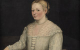 Robusti Marietta detta la Tintoretta (Venezia 1550-60 - 1590), olio su tela, cm 93,5 x 91,5, Firenze, Galleria Uffizi, Corridoio Vasariano