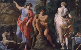 Annibale Carracci, Ercole al bivio (olio su tela), Napoli, Museo di Capodimonte  | Archivio dell'Arte - © photo by Luciano Pedicini