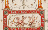 Vincenzo Brenna (Roma, 1741- Dresda, 1820), Copia di decorazione murale romana, circa 1777-1778, china e acquarello, 72,4 x 50,6 cm, Madrid, Museo de la Real Academia de Bellas Artes de San Fernando
