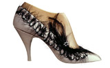 A model, conceived by Salvatore Ferragamo, on show Until 12th March 2012 in Florence, Palazzo Spini Feroni � Museum Salvatore Ferragamo during the exhibition �Inspirations and Visions�, edited by Stefania Ricci and Sergio Risaliti