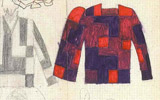 Giacomo Balla, Due studi di golf, 1930. Matita e tempera su carta. Roma, Fondazione Biagiotti Cigna | Work on show Until 12th March 2012 in Florence, Palazzo Spini Feroni � Museum Salvatore Ferragamo during the exhibition �Inspirations and Visions�, edited by Stefania Ricci and Sergio Risaliti