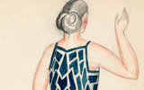 A dress model, conceived by Thayaht, on show Until 12th March 2012 in Florence, Palazzo Spini Feroni � Museum Salvatore Ferragamo during the exhibition �Inspirations and Visions�, edited by Stefania Ricci and Sergio Risaliti