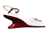 A model, conceived by Salvatore Ferragamo, on show Until 12th March 2012 in Florence, Palazzo Spini Feroni � Museum Salvatore Ferragamo during the exhibition �Inspirations and Visions�, edited by Stefania Ricci and Sergio Risaliti