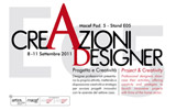 Creazioni Designer - invito, Fiera di Milano, Macef, 8-11 settembre 2011