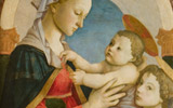 Una delle opere di Alessandro Filipepi detto «Il Botticelli» esposte a «Denaro e Bellezza. I banchieri, Botticelli  e il rogo delle vanità», mostra in corso a Firenze - Palazzo Strozzi dal 17 settembre 2011 al 22 gennaio 2012