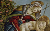 Una delle opere di Alessandro Filipepi detto «Il Botticelli» esposte a «Denaro e Bellezza. I banchieri, Botticelli  e il rogo delle vanità», mostra in corso a Firenze - Palazzo Strozzi dal 17 settembre 2011 al 22 gennaio 2012