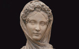 Lorenzo Bartolini, Priscilla Anna Welley-Pole Mornington, Lady Burghersh, 1820, gesso patinato a terracotta, Firenze, Galleria dell'Accademia