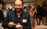 Paolo Labati di Zelig partecipa a «Noi per Voi per il Meyer onlus», serata di beneficenza nella Boutique Luisa - via Roma, a Firenze il 26 maggio 2011