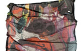 Uno dei nuovi capi – sciarpe e foulard – della collezione estate 2012 di Luisa Brini
