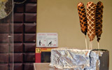 Un momento della 76^ Mostra Internazionale dell'Artigianato: un  viaggio nell'handmade, tra pezzi unici plasmati da mani sapienti e delizie del palato, in corso alla Fortezza da Basso di Firenze dal 21 al 29 aprile 2012