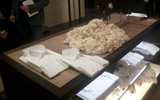 La camicia Zegna Couture - white cotton presentate nella boutique Ermenegildo Zegna in via Tornabuoni a Firenze il 18 ottobre 2012