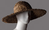 Trendintex, Semilavorato per cappello, intrecciato manualmente con foglie di palma