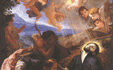 Un'opera di G. B. Gaulli, detto Il Baciccio, esposta a Roma dal 4 maggio al 10 giugno 2012 nella mostra «Meraviglie dalle Marche» presso il prestigioso Braccio di Carlo Magno in Piazza San Pietro