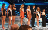 Miss Italia 2012 a Montecatini Terme | Le Miss fasciate in un momento della seconda edizione toscana del 9-10 settembre 2012