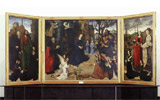 Hugo Van der Goes (Gand, 1440 circa – Auderghem, 1482), Adorazione dei pastori, 1480 circa