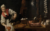Una delle opere esposte alla mostra «Nelle antiche cucine. Cucine storiche e cucine dipinte» | Museo della Natura Morta, Villa medicea di Poggio a Caiano - Firenze, > 25 ottobre 2015